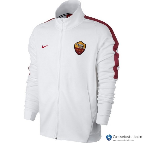 Chaqueta AS Roma 2017-18 Blanco